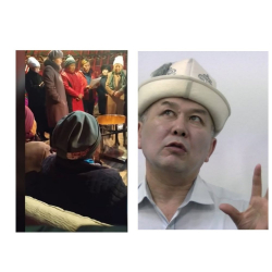 ВИДЕО - Төбө чачың тик турат. "Жаңы кудай" Арстан Алайдын Лебединовкадагы кеңсеси