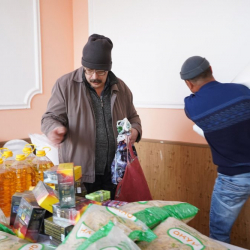 Милиция  кызматкерлери  майыптардан кабар алып келишти