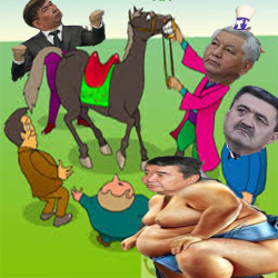 Бишкектин мэрлерине частушка же Фрунзенин кечтери жагымдуубу же Бишкектинби?