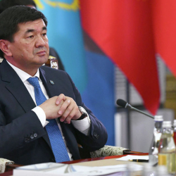 Мухаммедкалый Абылгазиев Алматы шаарында Евразия өкмөттөр аралык кеңешинин кезектеги жыйынына катышып жатат