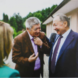 РАБОЧИЕ МОМЕНТЫ НА ЮБИЛЕЕ БАКИЕВА