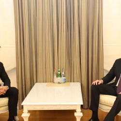 Министр Айдарбеков Азербайжандын президенти менен жолугушту