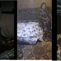 ВИДЕО(18+)-Күйөөсүнө кыянаттык кылган аял ойношу менен кармалды