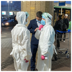 Коронавирус жуктурган казак жараны Бишкек аркылуу учуп келген