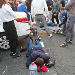 ВИДЕО+СҮРӨТ - Москвада 11 адамды сүзүп кеткен кыргызстандык 16 жылга кесилди