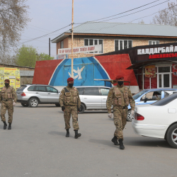 Жалал-Абадда өзгөчө абалга байланыштуу күндүзү дагы көзөмөл күчөтүлдү