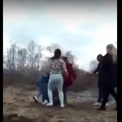 ВИДЕО-Топ кыздардын бир кызды аёосуз сабап жаткан видеосу тарады