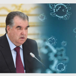 Тажикстандын президенти бир айлык маянасын коронавируска каршы күрөшүүгө которду