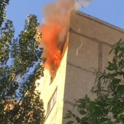 Кыргызстанда батирден өрт чыгып, кожойкеси көз жумду