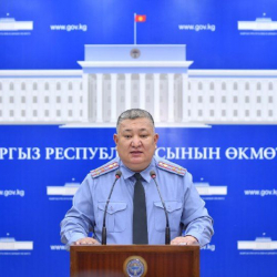 ИИМдин орун басары өзгөчө кырдаал учурунда коомдук коопсуздукту камсыздоого көрүлүп жаткан чаралар тууралуу маалымдады