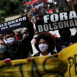 Бразилияда президентке каршы нааразычылык акциясы өттү