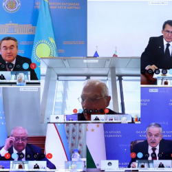 Европа Биримдиги-Борбор Азия форматында видеоконференция өттү