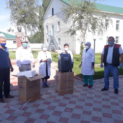 СҮРӨТ - Казарман ооруканасы өпкөнүн жасалма желдеткич “ИВЛ” аппаратына ээ болот