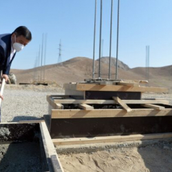 Баткенде логистикалык борбордун жана текстиль фабрикасынын курулушу башталды