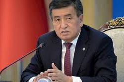 Президент Сооронбай Жээнбеков 