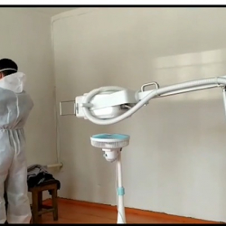 ВИДЕО - Исмаил Матраимов атындагы коомдук кайрымдуулук фондунун демилгеси менен Нарын облусунун тургундары акысыз рентгенге түшө алышат