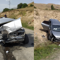 Бишкек-Ош жолунда унаалар кагылышып, 5 адам жабыркады