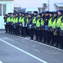 В патрульную милицию Оша набрали 51 сотрудника