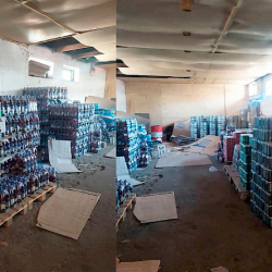 Видео - Салык кызматы ири партиядагы мыйзамсыз сакталган сыраны аныкташты