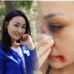 Видео - Актриса Айгерим Саматовага кол салуу болду