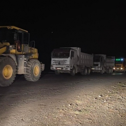 Кара-Сууда 5 машина кара топурак жүктөп бараткан айдоочулар кармалды