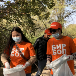 Экологиялык акция таза шайлоого чакырык