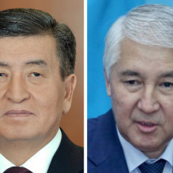 Спикер Мыктыбек Абдылдаев провел переговоры с президентом Жээнбековым