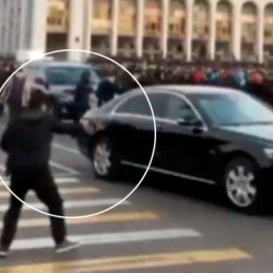 Атамбаевдин кечээги ок тийген унаасы 1 млн евро турат