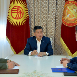 Жээнбеков башкы прокурордун жана УКМК төрагасынын биринчи орун басарларын кабыл алды