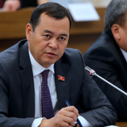 Мирлан Бакиров премьерликке Садыр Жапаровду дайындоо токтомуна кол койду