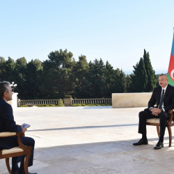 Президент Ильхам Алиев дал интервью турецкому телеканалу A Haber