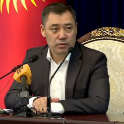 КР президентинин милдетин аткаруучу Садыр Жапаров кыргыз элине  чукул Кайрылуу жасады