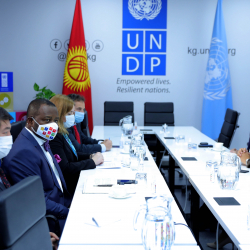 Төраганын орун басары Аида Касымалиева БУУнун Башкы катчысынын Борбор Азиядагы атайын өкүлү  менен жолугушту