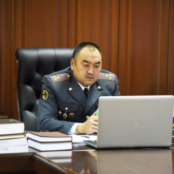 ИИМде 2020-жылдын 9 ай ичиндеги ыкчам-кызматтык ишмердүүлүгүн жыйынтыктоо боюнча онлайн коллегия болуп өттү