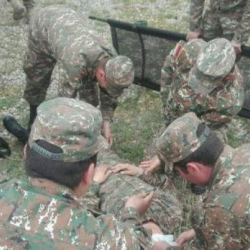 Баку Ереванга армениялык аскерлердин жансыз денесин өткөрүп берди