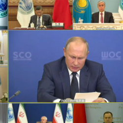 ТҮЗ ЭФИР - ШКУ мамлекет башчыларынын онлайн жыйыны өтүп жатат