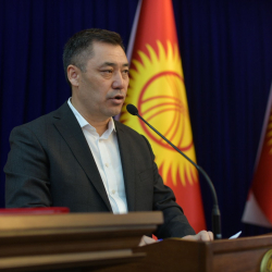 КР Президентинин милдетин аткаруучу, премьер-министр Садыр Жапаровдун билдирүүсү