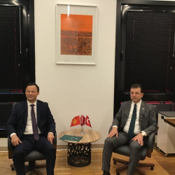 СҮРӨТ - КР ТИМ башчысы Стамбул шаарынын мэри Экрем Имамоглу менен жолугушту