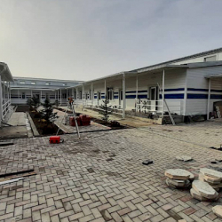 Ош шаарында жаңы салынып жаткан жугуштуу оорулар ооруканасынын курулушу жыйынтыкталууда