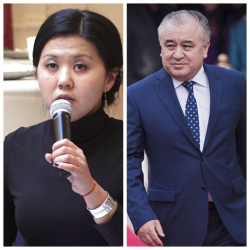 Абдрахматова: Текебаев мыйзам бузууну саясий куугунтук катары көрсөткүсү келип жатат