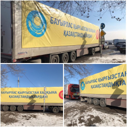 Казакстандан Кыргызстанга 1 млн. долларлык гуманитардык жүк келди