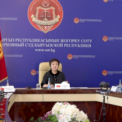 Гульбара Калиева КМШ Төрагалар Кеңешинин ХIV отурумуна катышты