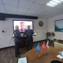 СҮРӨТ - ИИМ Академиясында баңгизаттын мыйзамсыз жүгүртүлүшүнө каршы күрөшүү боюнча семинар өттү