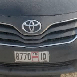 Унаасына жасалма номер тагып жүргөн айдоочу кармалды