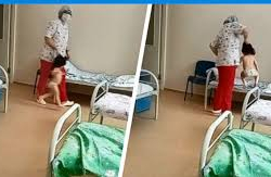 Кичинекей кыздын чачынан сүйрөп сабаган медайым соттолду