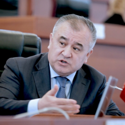 Өмүрбек Текебаев партиялаштарын парламентаризм үчүн үгүт жүргүзүүгө чакырды