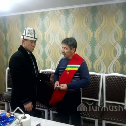 Адинай Мырзабековага «Ысык-Ата районунун ардактуу атуулу» наамы ыйгарылды