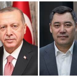 Режеп Тайип Эрдоган Жапаровду президенттик шайлоодогу жеңиши менен куттуктады