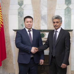 СҮРӨТ - Талант Мамытов Сауд Арабиянын Кыргызстандагы элчиси менен жолукту