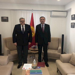 Өмүралиев Орусиянын Түркиядагы элчиси Ерхов менен эки өлкө аралык кызматташтыкты талкуулады